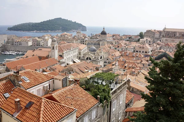 Vista Ciudad Dubrovnik Croacia — Foto de Stock