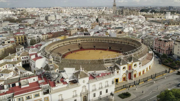 Luchtfoto Van Stad Barcelona Spanje — Stockfoto