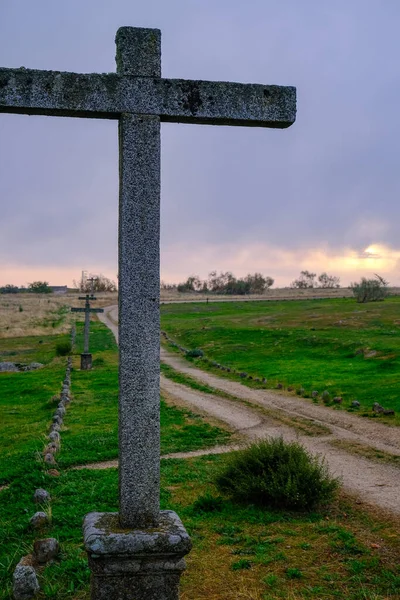 Cruce Fundalul Cimitirului — Fotografie, imagine de stoc