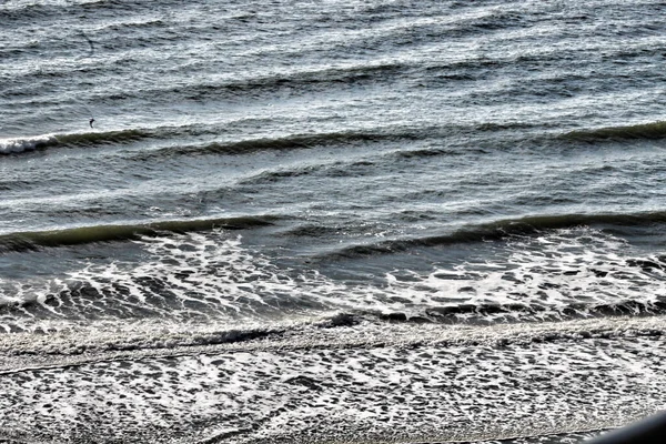 Морские Волны Поверхность Воды — стоковое фото
