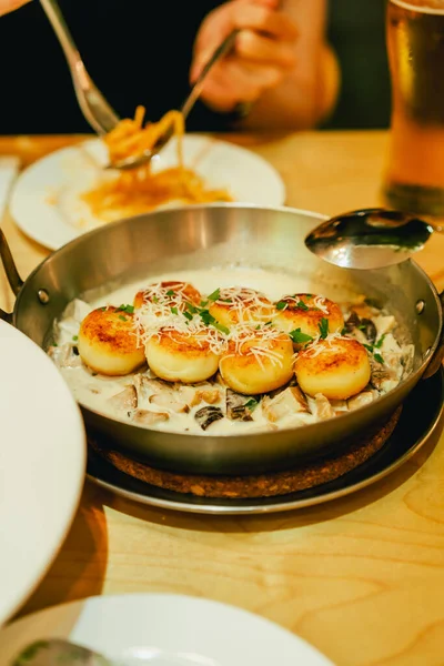 Nahsicht Auf Köstliches Asiatisches Essen — Stockfoto