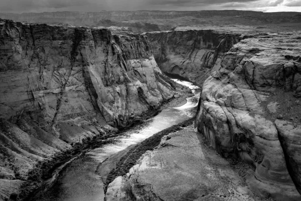 犹他州大峡谷国家公园的鸟瞰图 — 图库照片