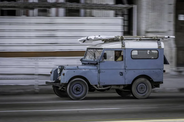 Policejní Auto Silnici — Stock fotografie