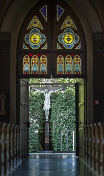 Die Kirche Der Stadt Prag — Stockfoto