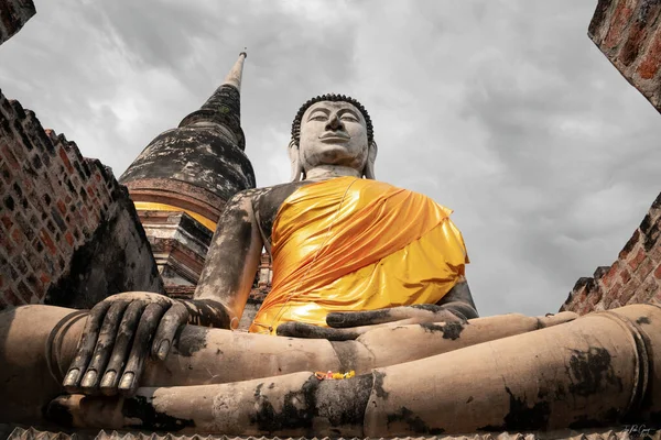 Estatua Buddha Templo Tailandia —  Fotos de Stock