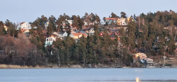 Вид Місто Стокгольм Швеції — стокове фото