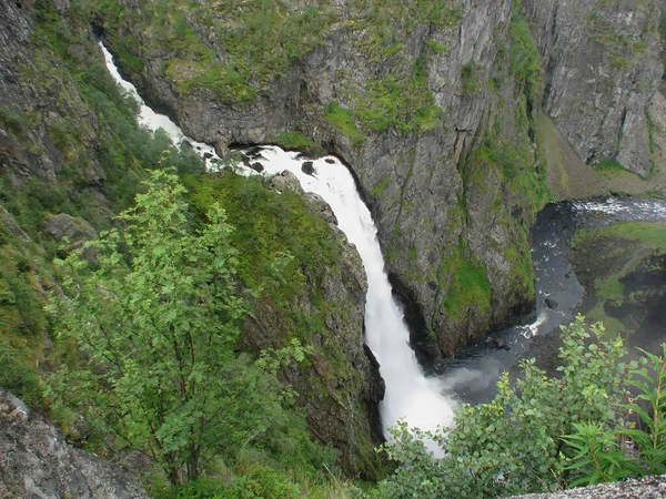 Wasserfall Den Bergen — Stockfoto