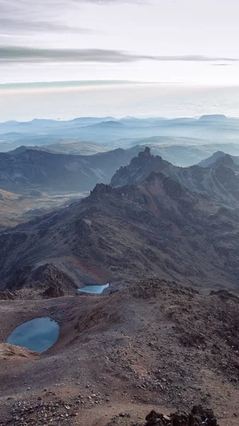 Negev Çölü Nün Dağlarının Güzel Manzarası — Stok fotoğraf