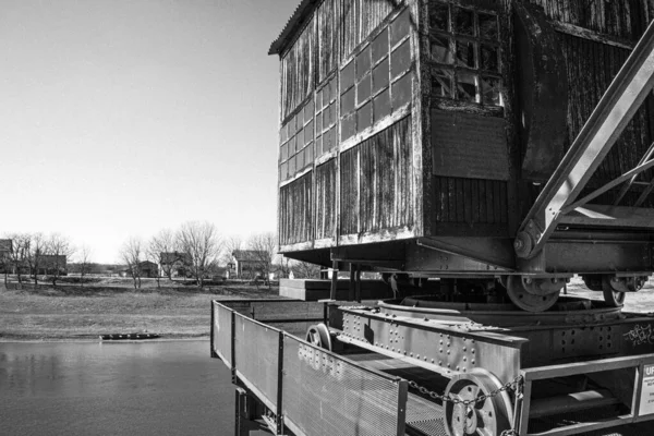 Ancienne Usine Abandonnée Dans Ville — Photo