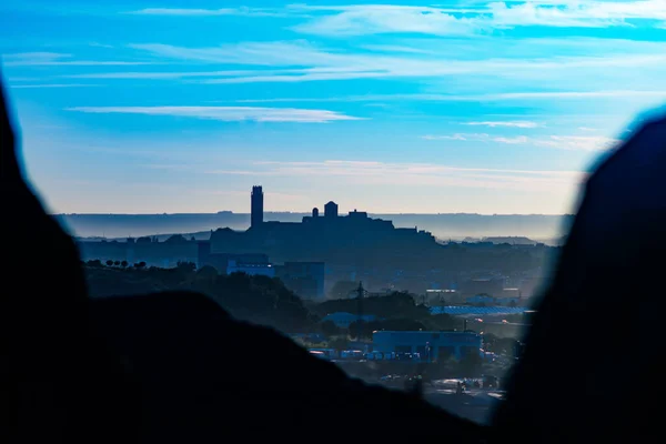 Uitzicht Stad Barcelona — Stockfoto