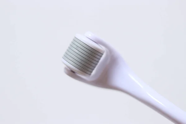 Οδοντόβουρτσα Λευκό Φόντο — Φωτογραφία Αρχείου
