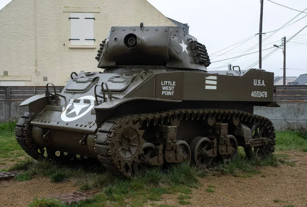 Starý Vojenský Tank Muzeu Města — Stock fotografie