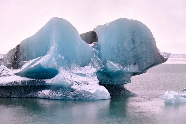 Iceberg Dans Lagune Jokulsarlon — Photo