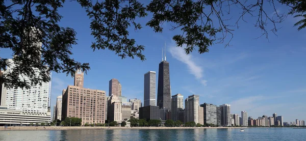 Vista Ciudad Chicago Illinois —  Fotos de Stock