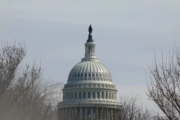 Bâtiment Capitole Dans Ville Washington — Photo