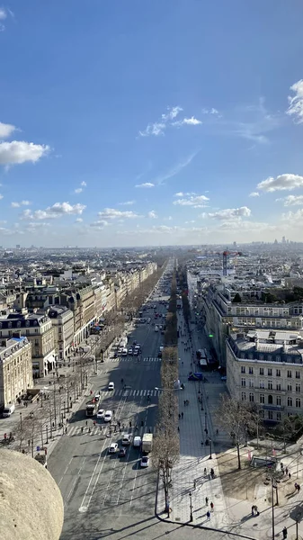 Blick Auf Die Stadt Städtisch — Stockfoto