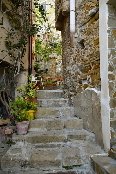Escadas Pedra Velhos Cidade — Fotografia de Stock