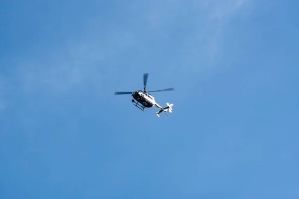 Helicóptero Volando Cielo — Foto de Stock