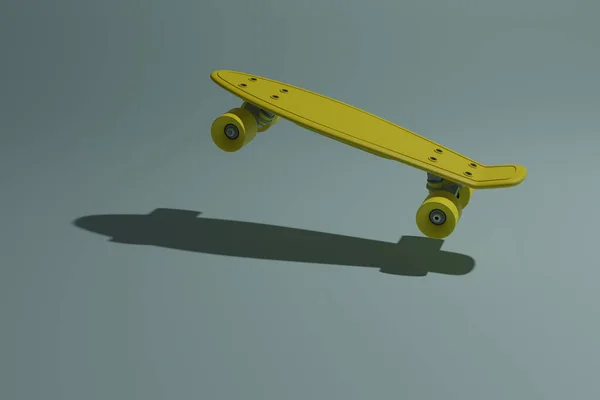 3D飞行飞机的渲染 — 图库照片