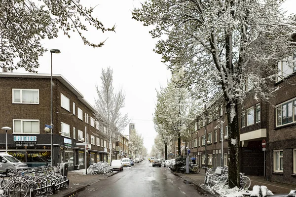 阿姆斯特丹 2018年3月8日 斯托克霍尔姆市街景 — 图库照片