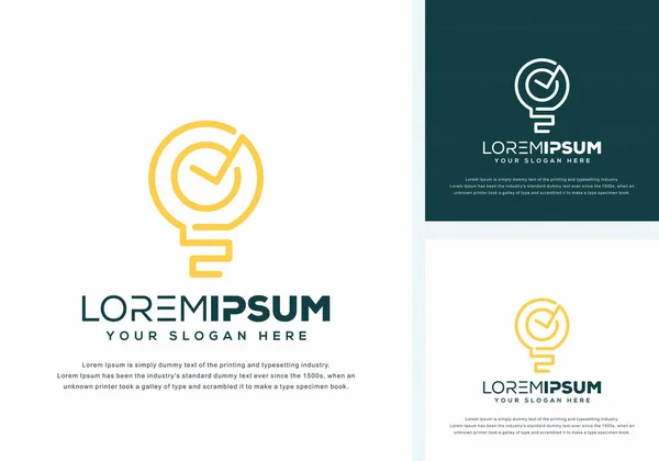 Креативний Шаблон Бізнес Логотипу Вашого Дизайну Ілюстрація — стокове фото