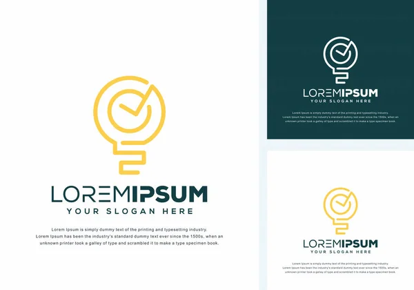 Creative Business Logo Template Your Design Illustration — Stock Photo, Image