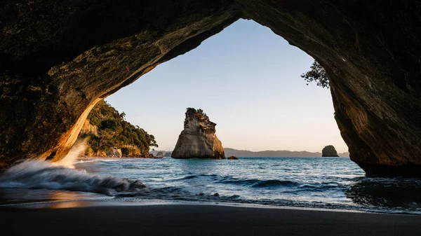 Schöner Blick Auf Den Strand — Stockfoto