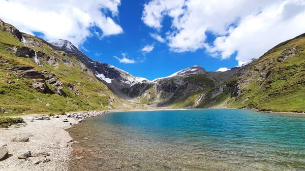 Krásná Krajina Jezera Horách — Stock fotografie