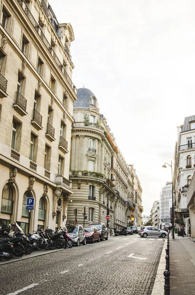 Párizs Franciaország Szeptember 2019 Utcai Kilátás Város Prága — Stock Fotó