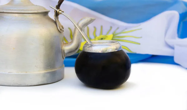 Teapot Cup Tea — Stock Photo, Image