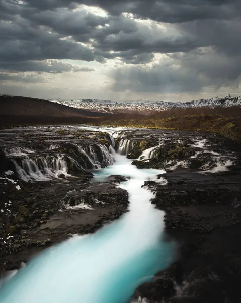 Cachoeira Islândia Europa — Fotografia de Stock