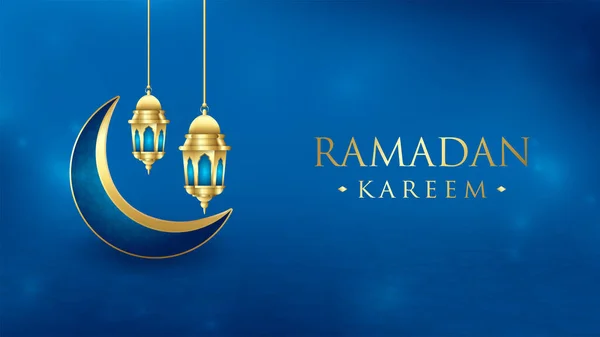 Ramadan Kareem Achtergrond Met Arabische Kalligrafie Islamitische Lantaarn — Stockfoto