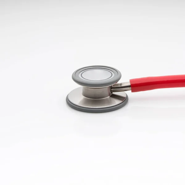 Stethoscope Fehér Háttér — Stock Fotó