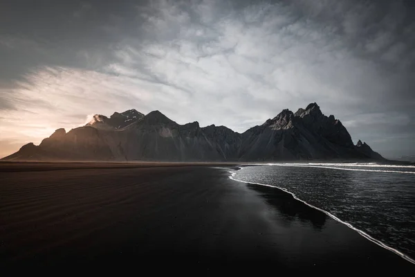 Wunderschöne Meereslandschaft Island — Stockfoto