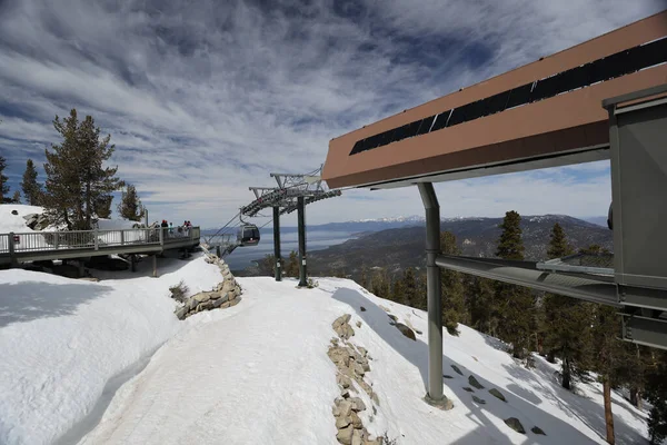 Ski Lift Snow — Stock Photo, Image
