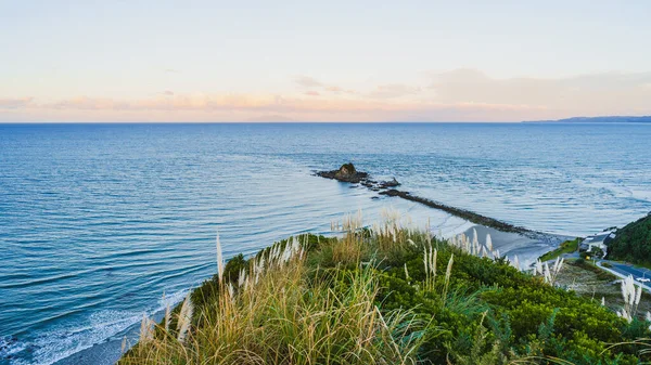 Gyönyörű Kilátás Nyílik Tengerre Strandra — Stock Fotó