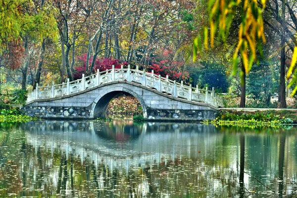 Krásný Park Městě Státu Porcelán — Stock fotografie