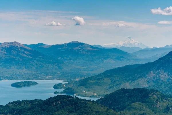 Bela Vista Das Montanhas Fundo Natureza — Fotografia de Stock