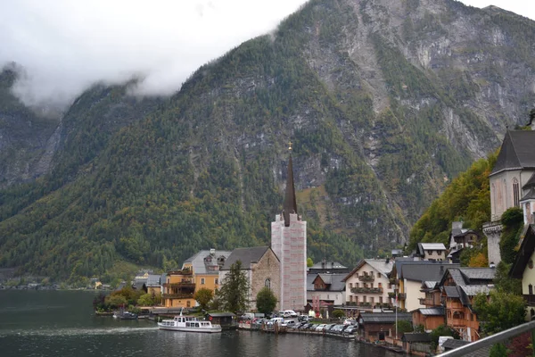 Vista Panorámica Del Hermoso Paisaje Los Alpes —  Fotos de Stock