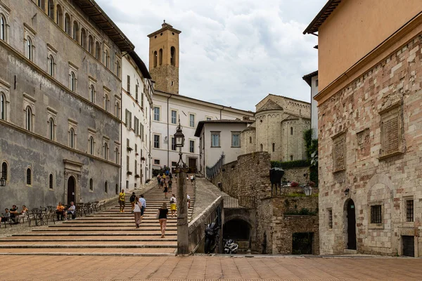 Oude Stad Van Siena Toscane Italië — Stockfoto