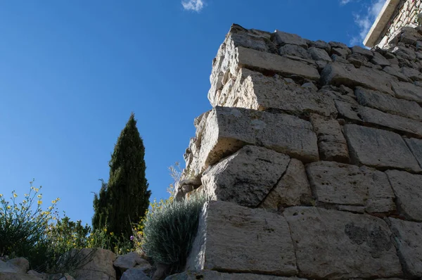 Ruínas Antiga Cidade Jerusalem Israel — Fotografia de Stock