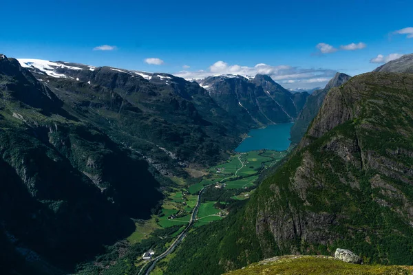 Belle Vue Sur Les Montagnes — Photo