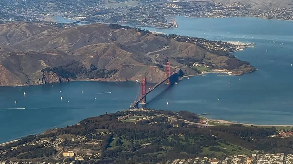 Aerial View City — Stock Photo, Image