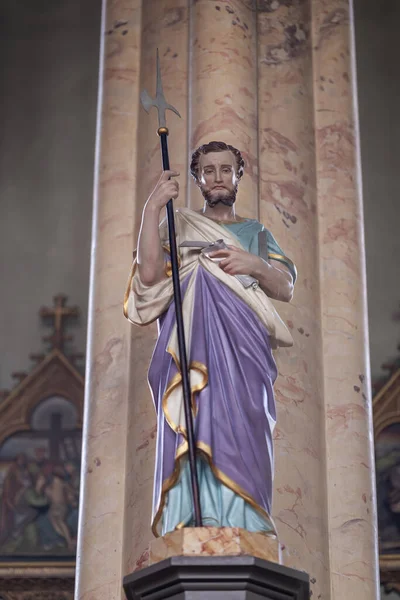 Statua Della Santa Trinità Nella Chiesa Del Presepe Della Città — Foto Stock