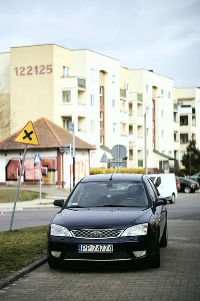 도시의 주차장 — 스톡 사진