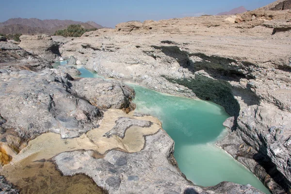 Wunderschöne Landschaft Des Toten Meeres Norden Des Staates Israel — Stockfoto