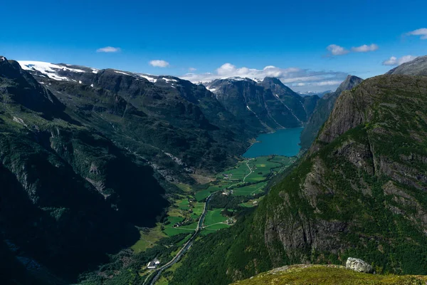 Belle Vue Sur Les Montagnes — Photo