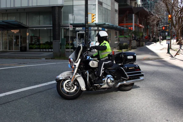 Motorcykel Staden — Stockfoto