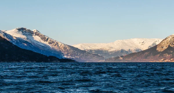 Vacker Utsikt Över Bergen Natur Bakgrund — Stockfoto