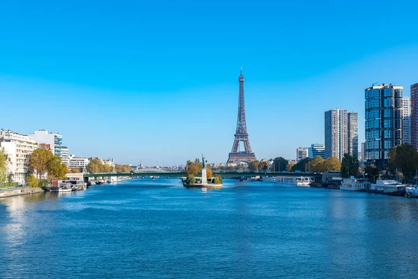 Paris Francia Septiembre 2018 Vista Torre Eiffel Centro Ciudad — Foto de Stock